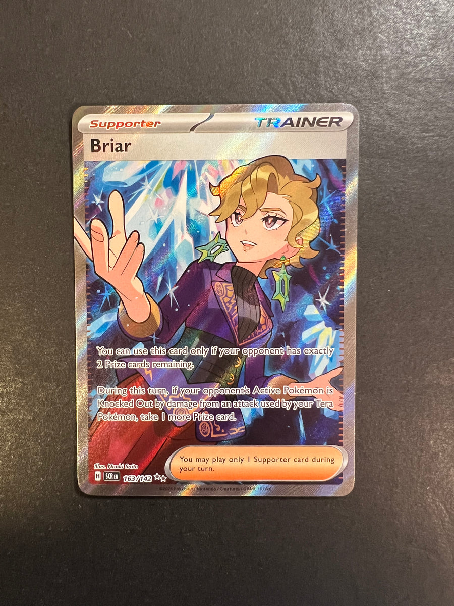 Briar - 163/142 Full Art Ultra Rare Trainer - Stellar Crown  JAB Games13