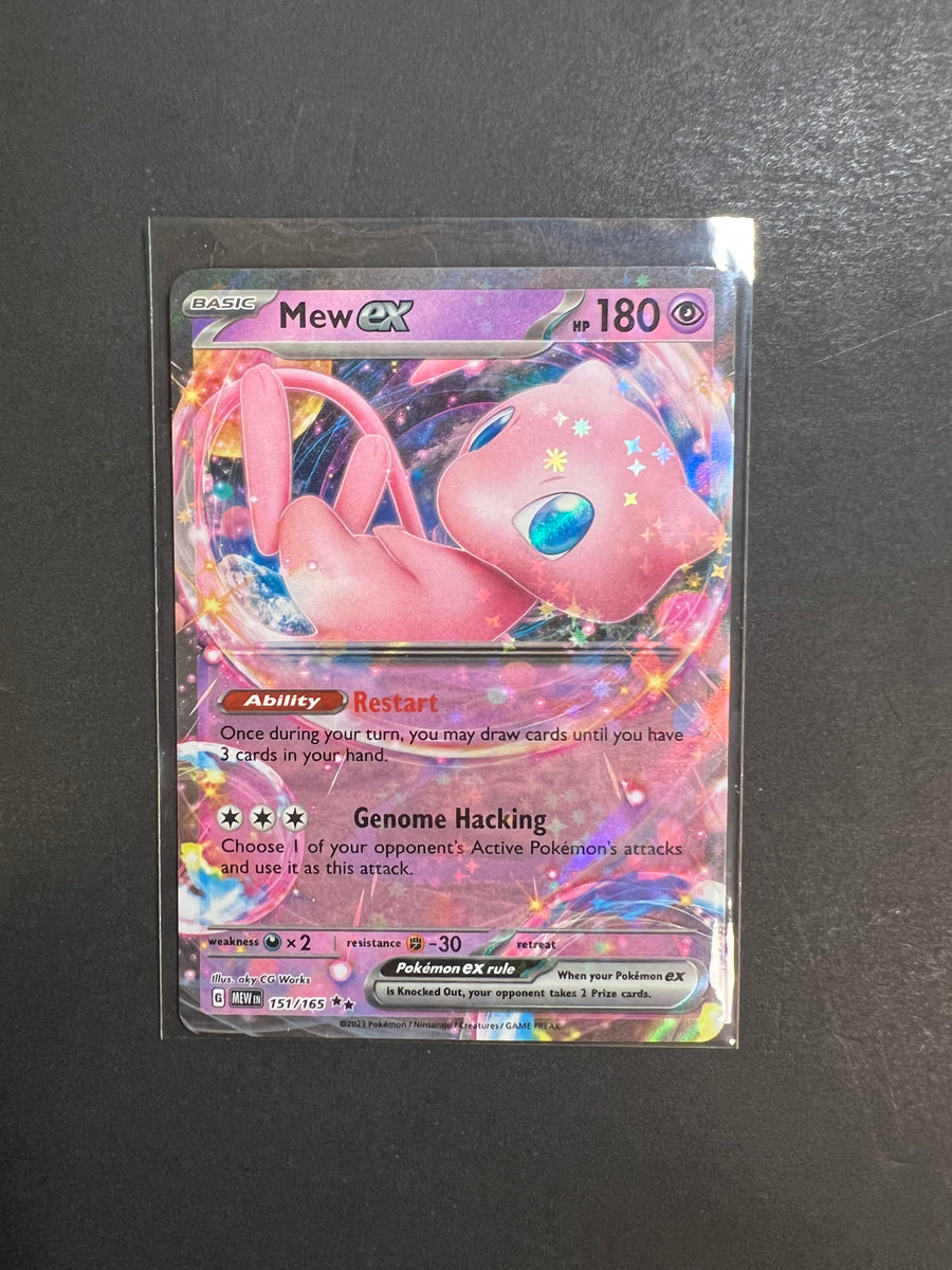 151 165 pokemon card Mew ex - 151/165 Ultra Rare When Pokemon MTG Singles (All) – Royal Bloodline OP-10 collection:1x Box pendant
