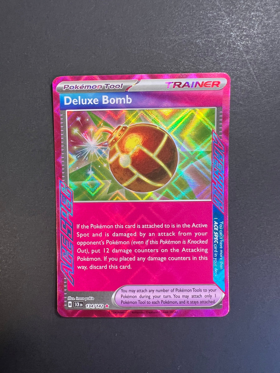 Deluxe Bomb - 134/142 Full Art Ace Spec Trainer
