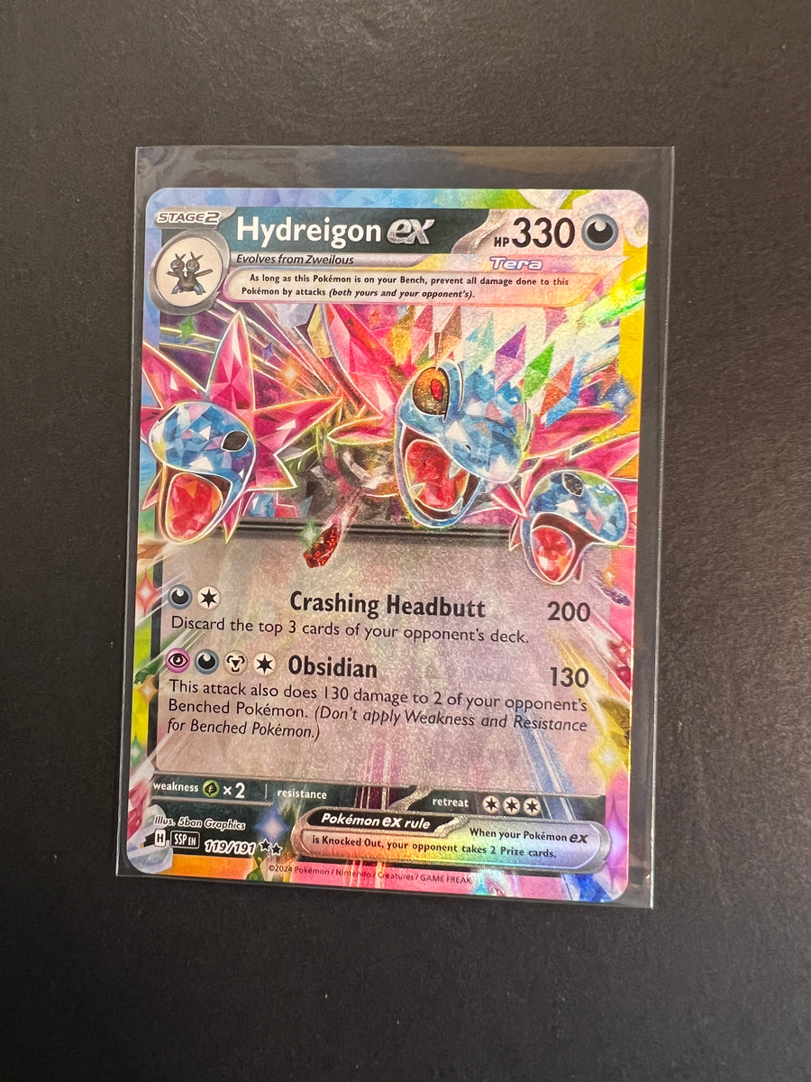 Hydreigon ex - 119/191 - SV08: Surging Sparks [DOUBLE RARE] [Near Mint]