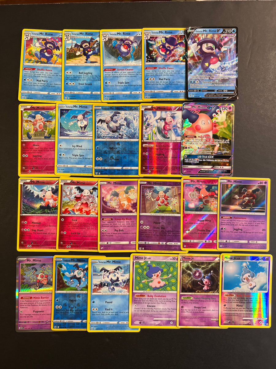 Pokemon Tapu Fini, Lele, Bulu & Koko V Card Lot - 11 Cards - Holo