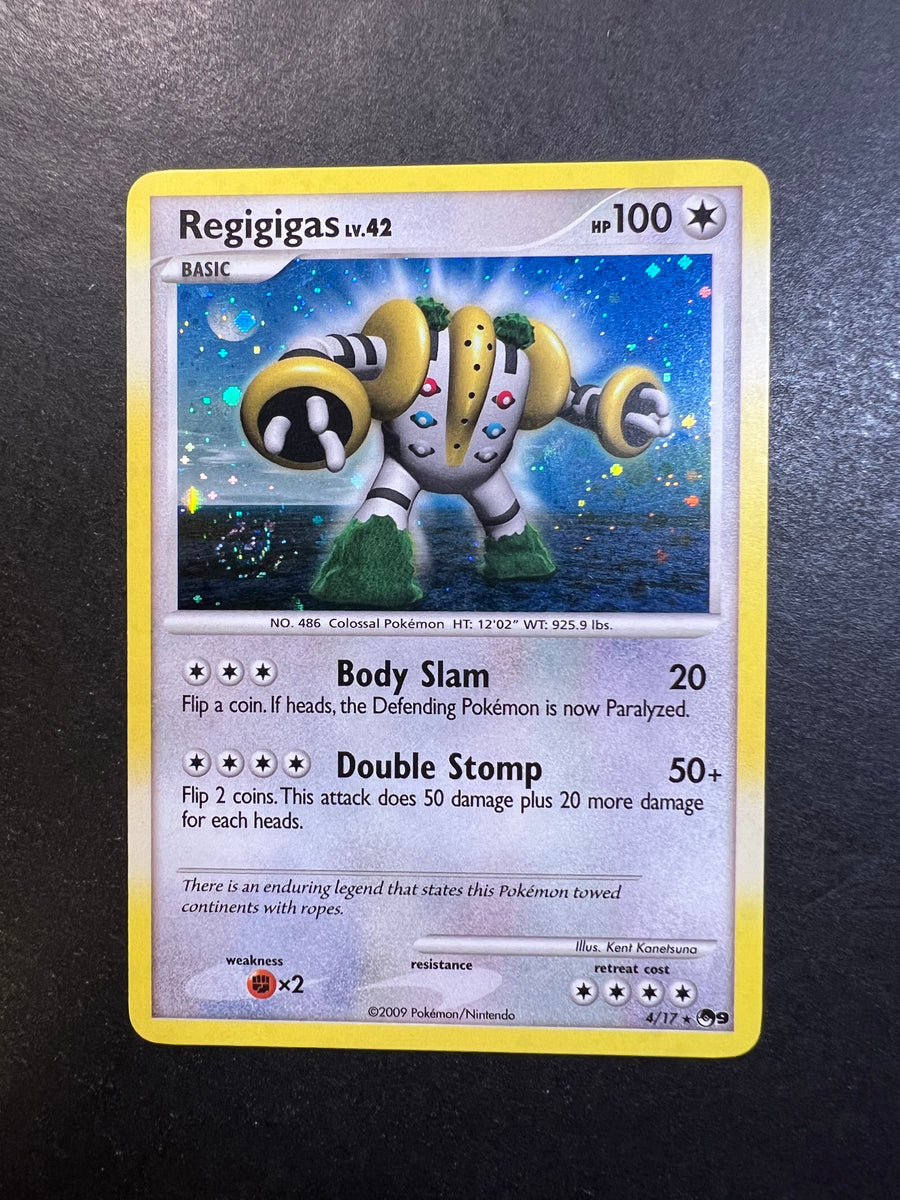 Regigigas - POP 9 Pokémon card 4/17