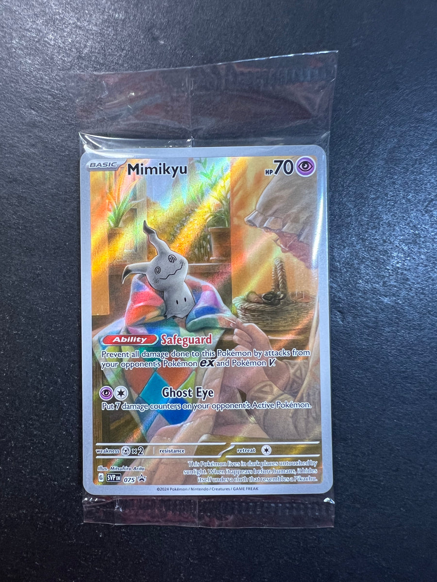 Mimikyu - 075 Ultra Rare Promo - Sealed - Paldean Fates  JAB Games13