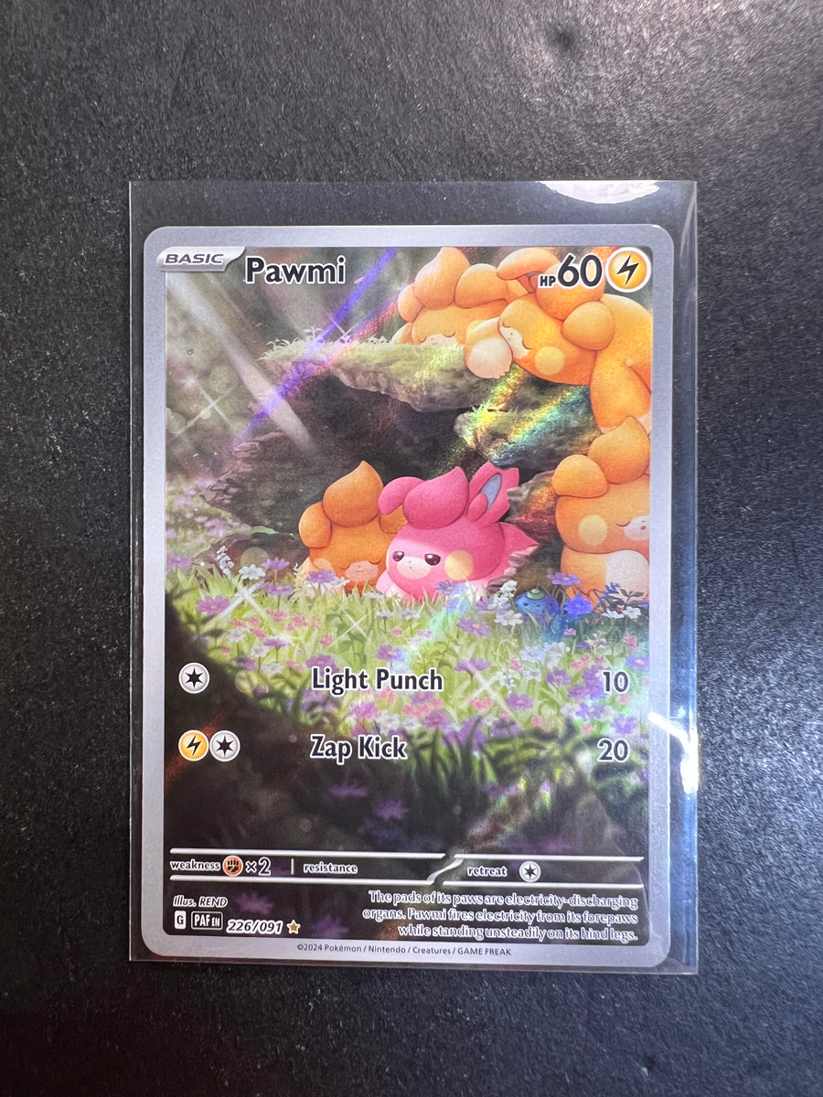 Pawmi - 226/091 Ultra Rare - Paldean Fates JAB Games13 Pawmi - 226/091 Ultra Rare - Paldean Fates JAB Games13