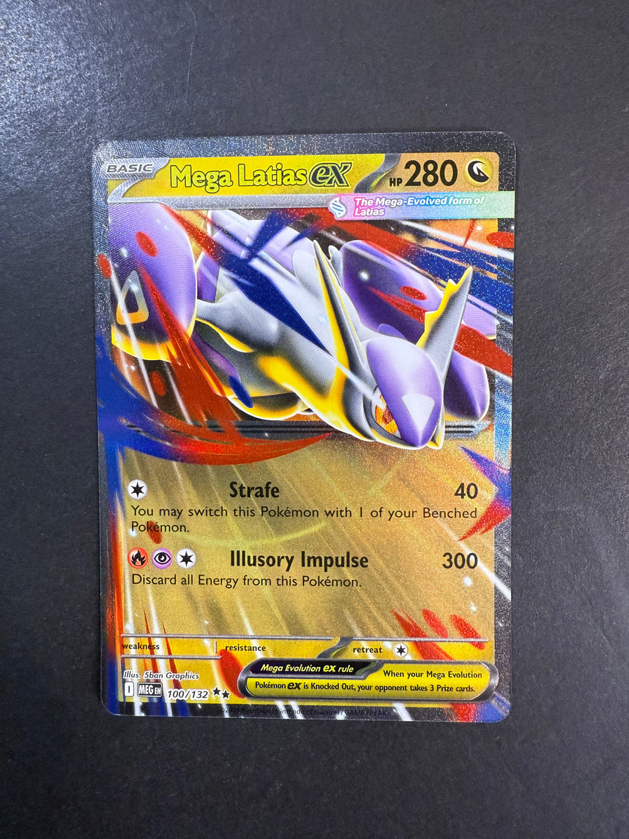 Mega Latias ex - 100/132 Ultra Rare - Mega Evolution – JAB Games13