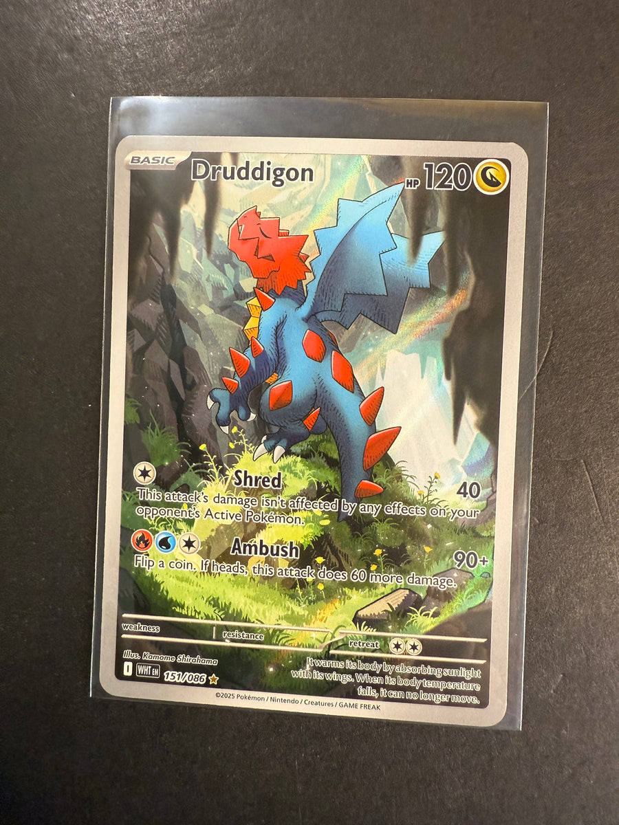 Druddigon - 151/086 Ultra Rare Art - Pokemon White Flare – JAB Games13