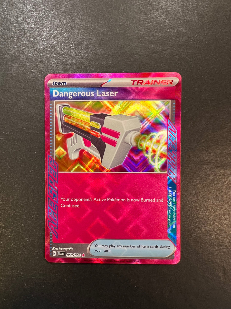 Dangerous Laser - 058/064 Ace Spec Ultra Rare