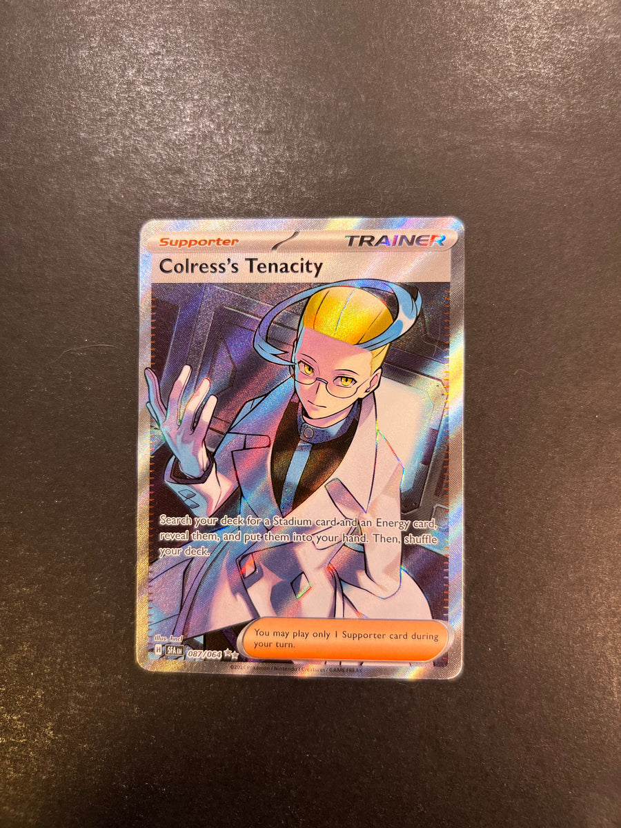 Colress's Tenacity - 087/064 Full Art Ultra Rare Trainer