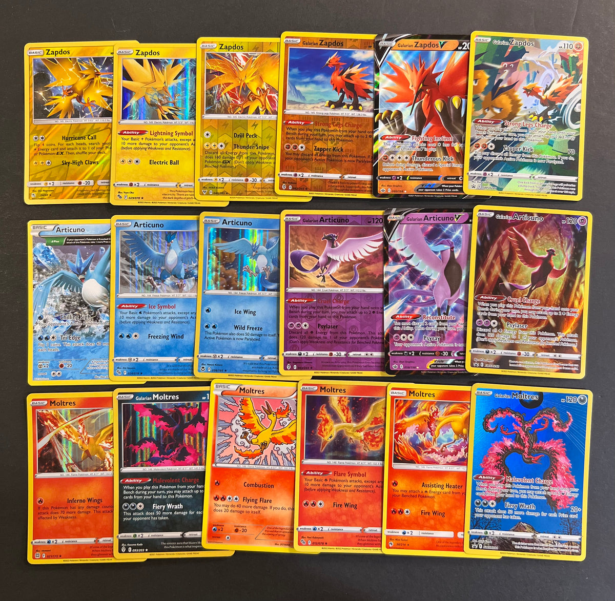 Articuno, Moltres, and Zapdos (Jumbo Card) [Miscellaneous Cards]