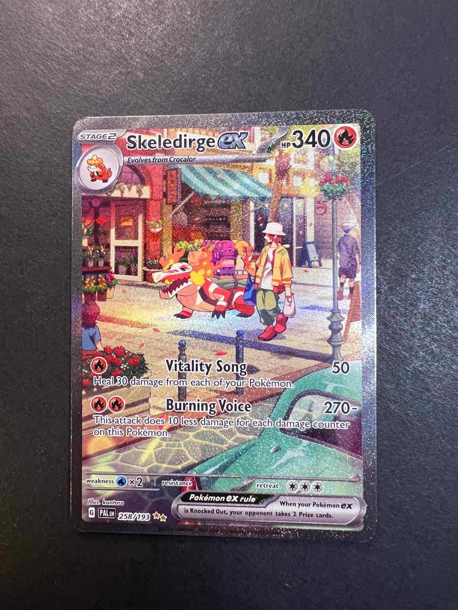 Skeledirge ex - 258/193 Full Art Ultra Rare