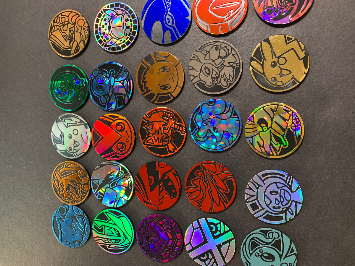 5 Assorted Official Pokemon Collectible Coins – JAB Games13