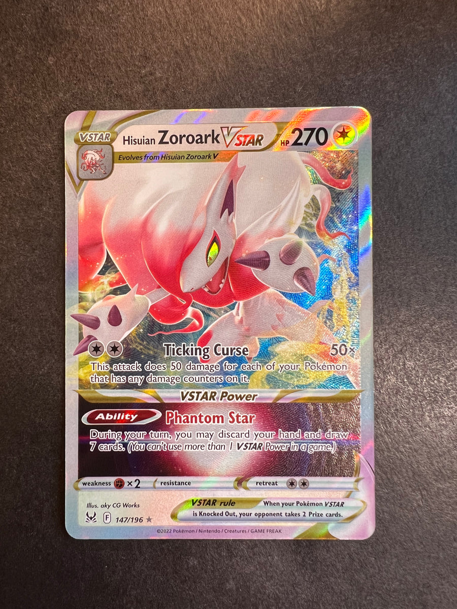 ポケモンカードゲーム Hisuian Zoroark VSTAR SAR PSA10 234/172 Hisuian Zoroark VSTAR SAR VSTAR Universe NM PCG