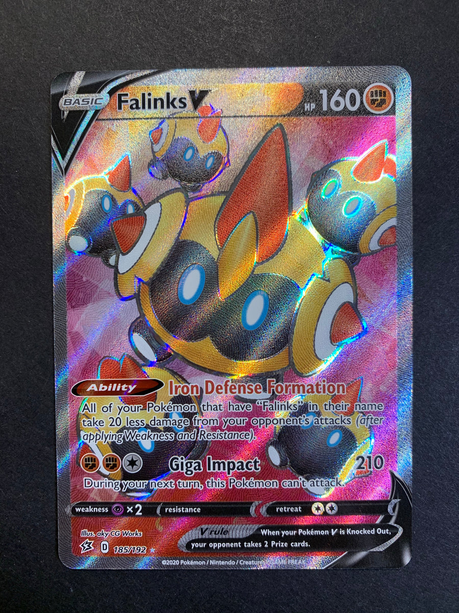 Carta Pokémon Falinks V Full Art Rixa Rebelde