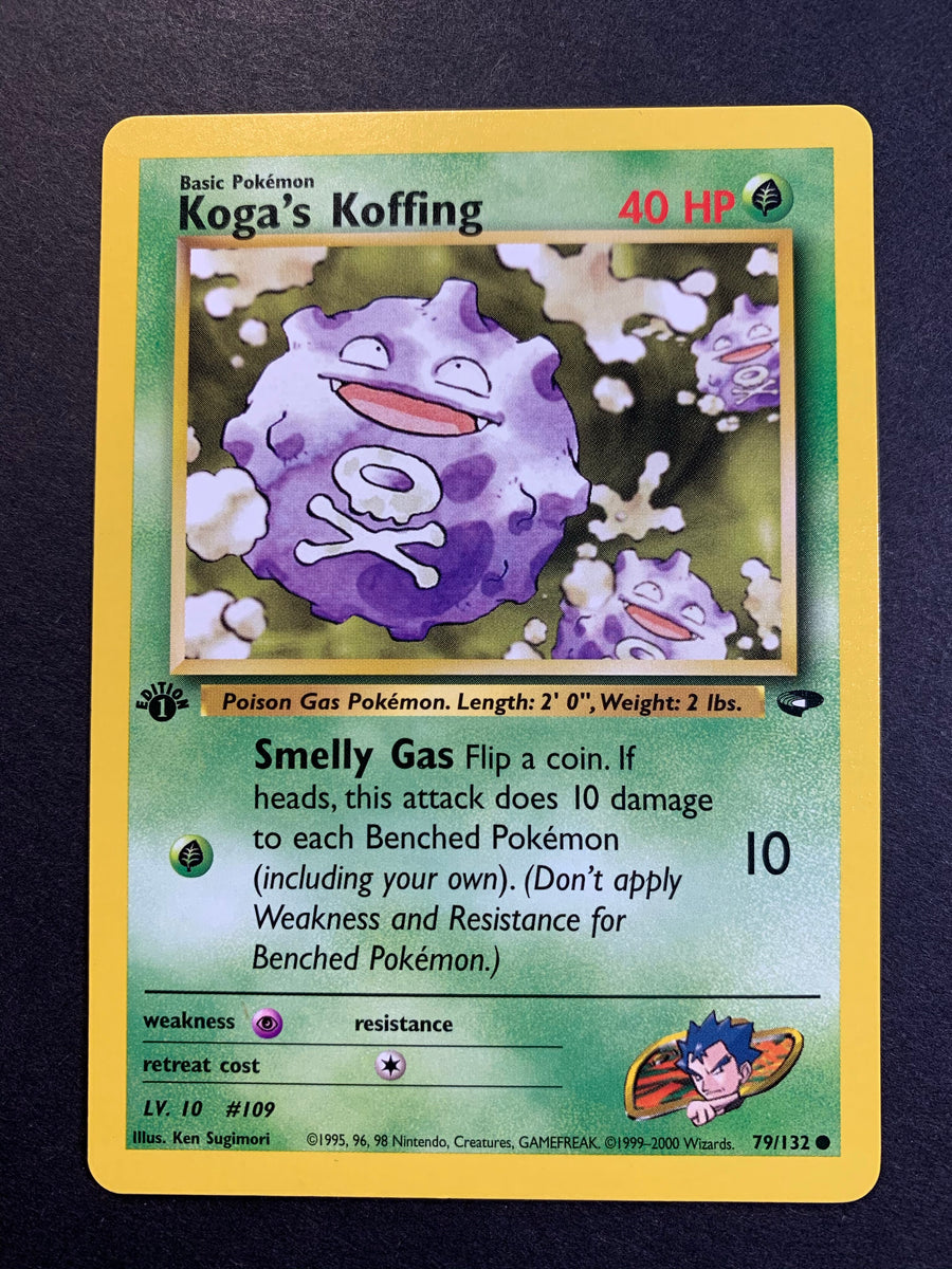 Koga's Koffing 1st Edition