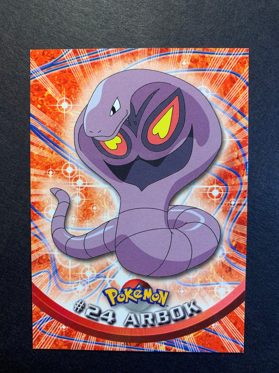 Arbok #24 - Pokemon Topps TV Animation Edition – JAB Games13