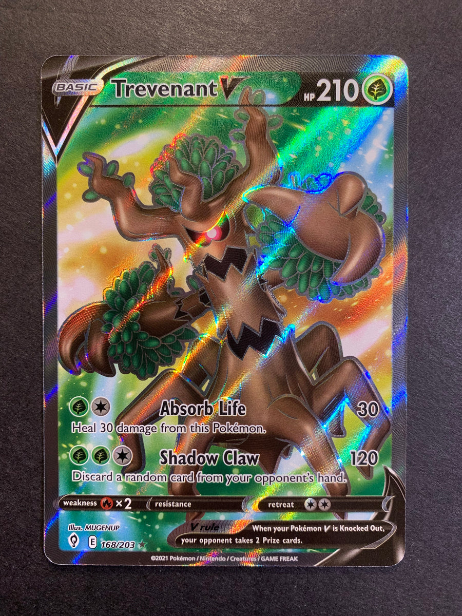 Trevenant V - 168/203 Full Art Ultra Rare
