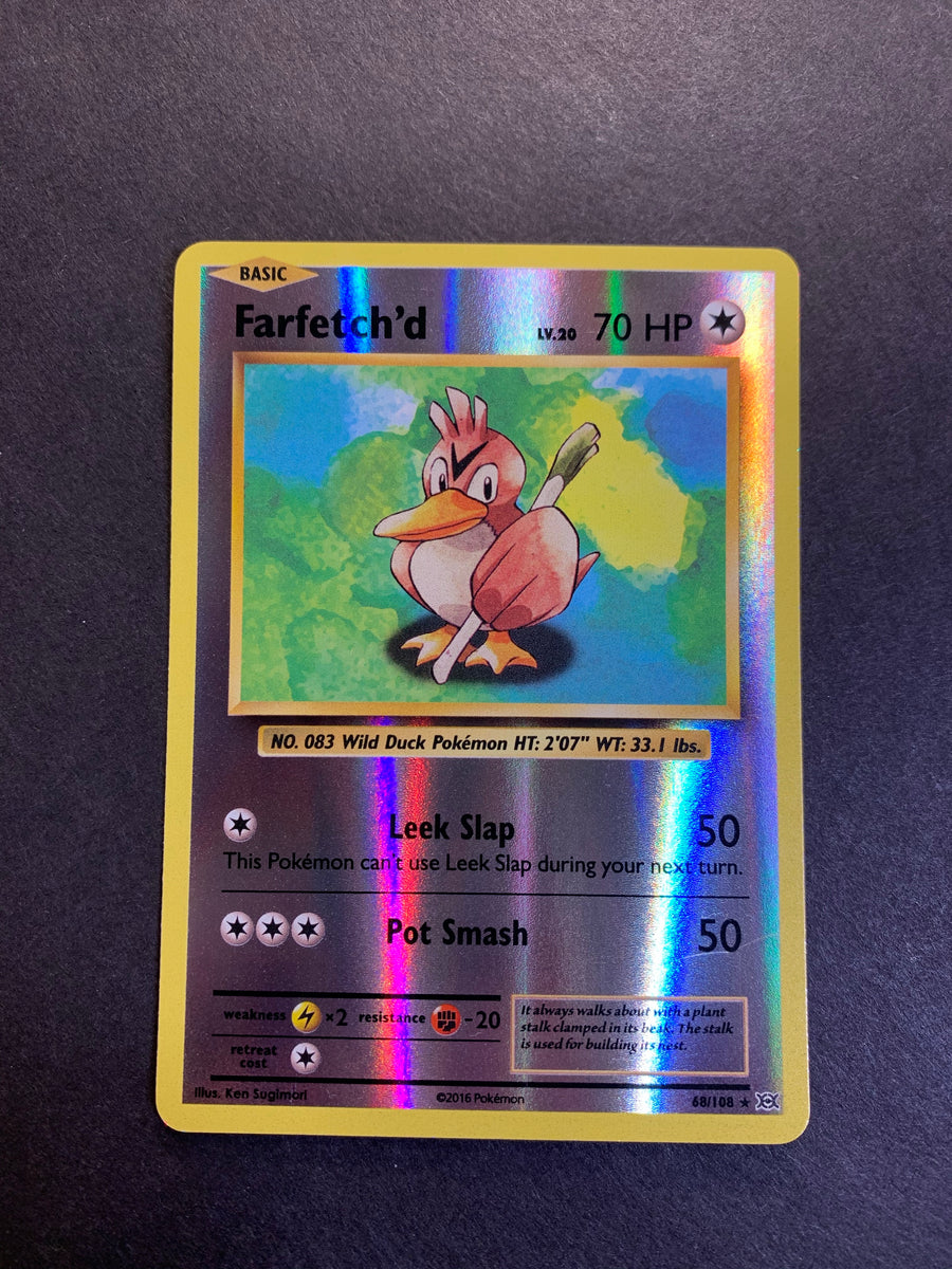 Farfetch'd - Carta 68/108 (Evoluciones) - CartaDex Pokémon - Pokéxperto