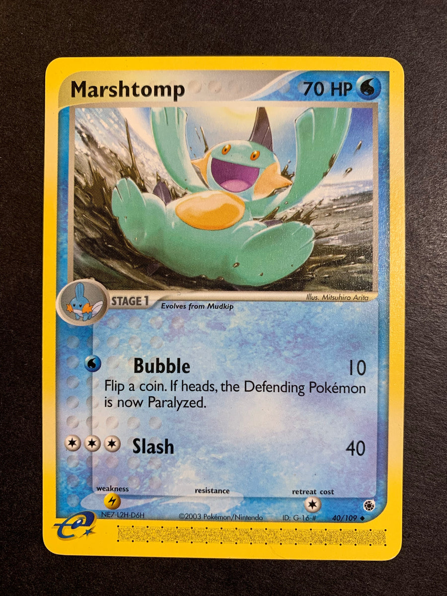 marshtomp pokemon card value Marshtomp - 40/109 Uncommon