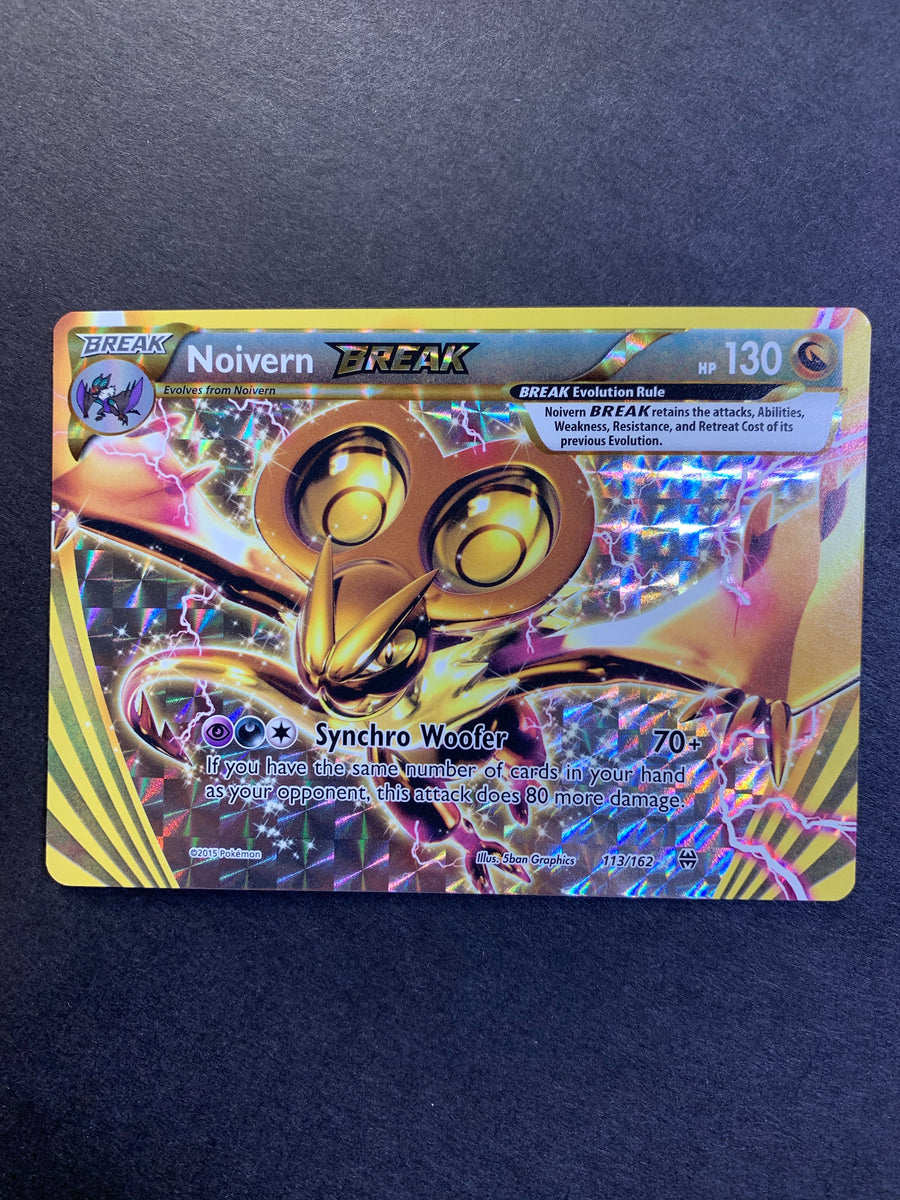 Noivern Break - 113/162 Ultra Rare Holo - XY BreakThrough JAB Games13 Noivern Break - 113/162 Ultra Rare Holo - XY BreakThrough JAB Games13