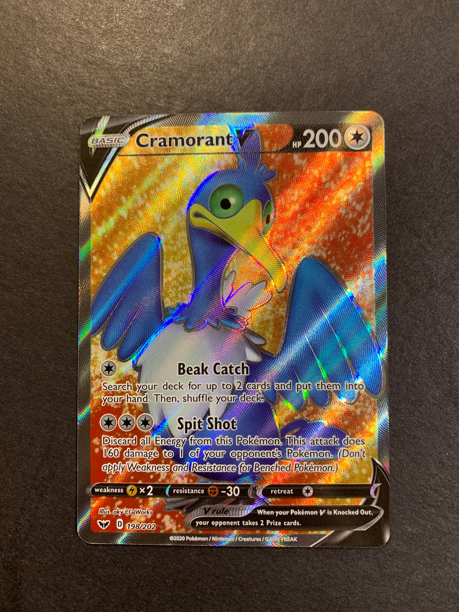Cramorant V - 198/202 Full Art Ultra Rare