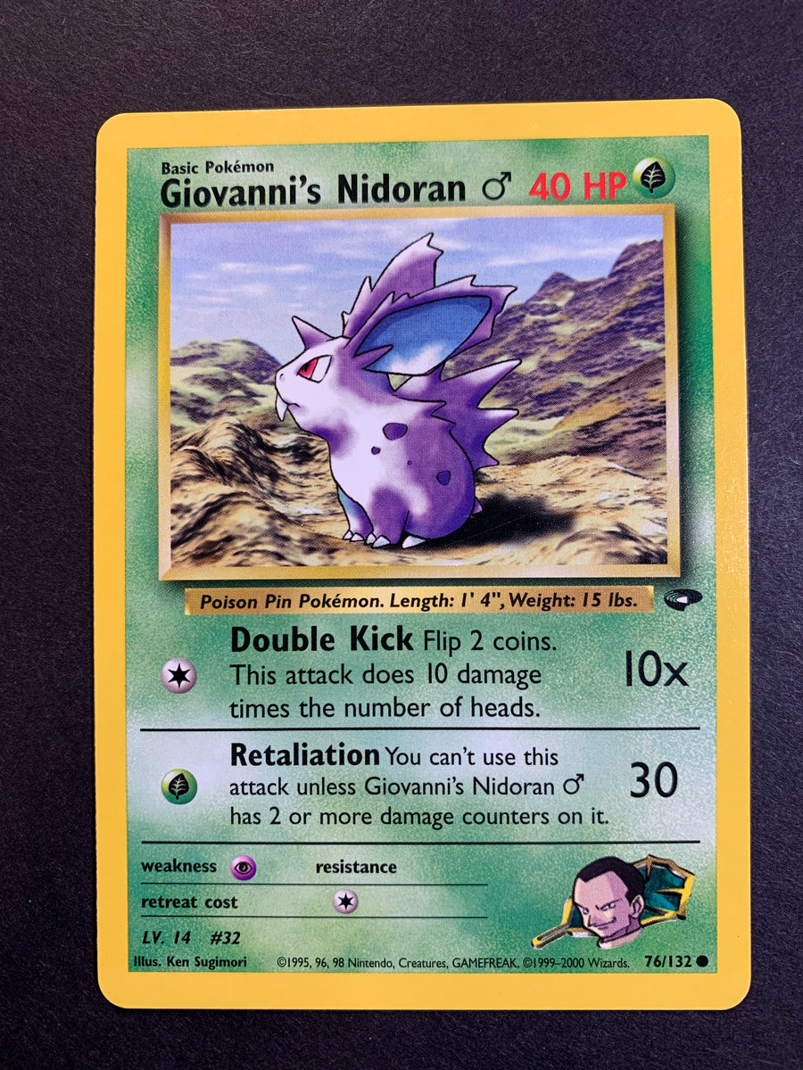 Giovanni’s Nidoran