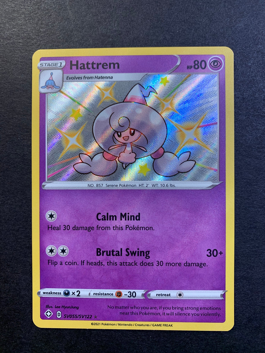 Hattrem - SV055/SV122 Shiny Holo Rare