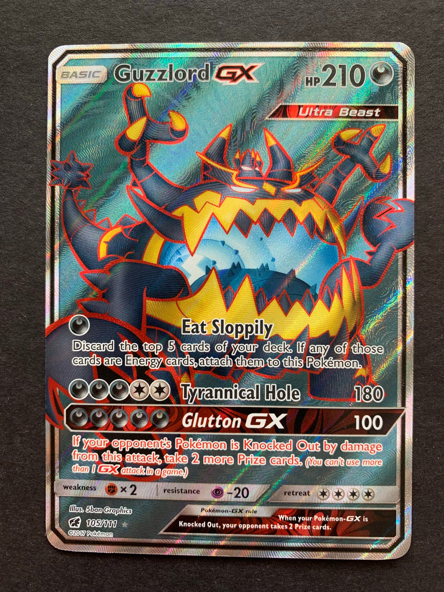 Guzzlord GX - 105/111 Full Art Ultra Rare