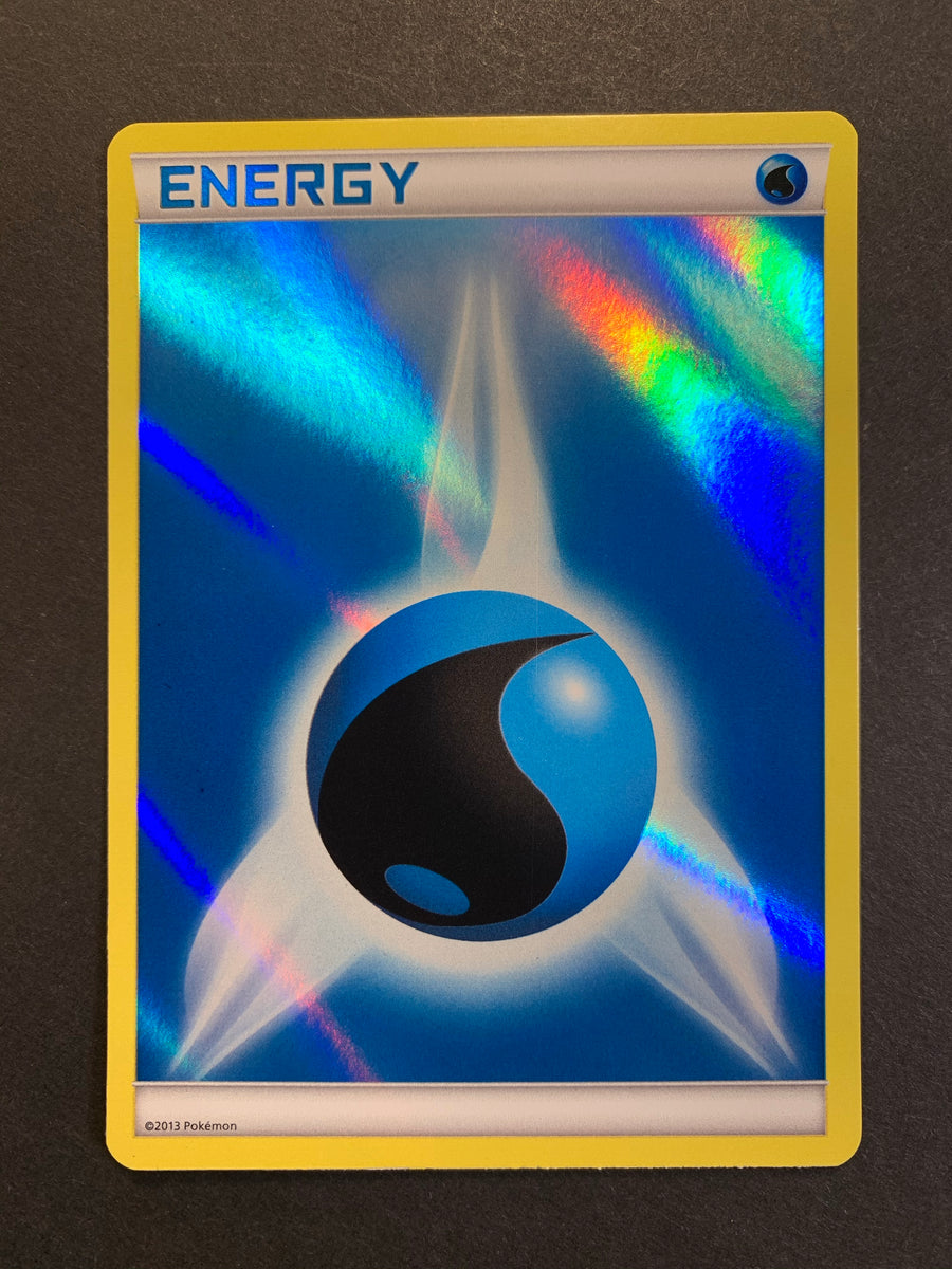 Pokémon WATER ENERGY 2013 Unnumbered Holo Black & White Deck Exclusives 🍒