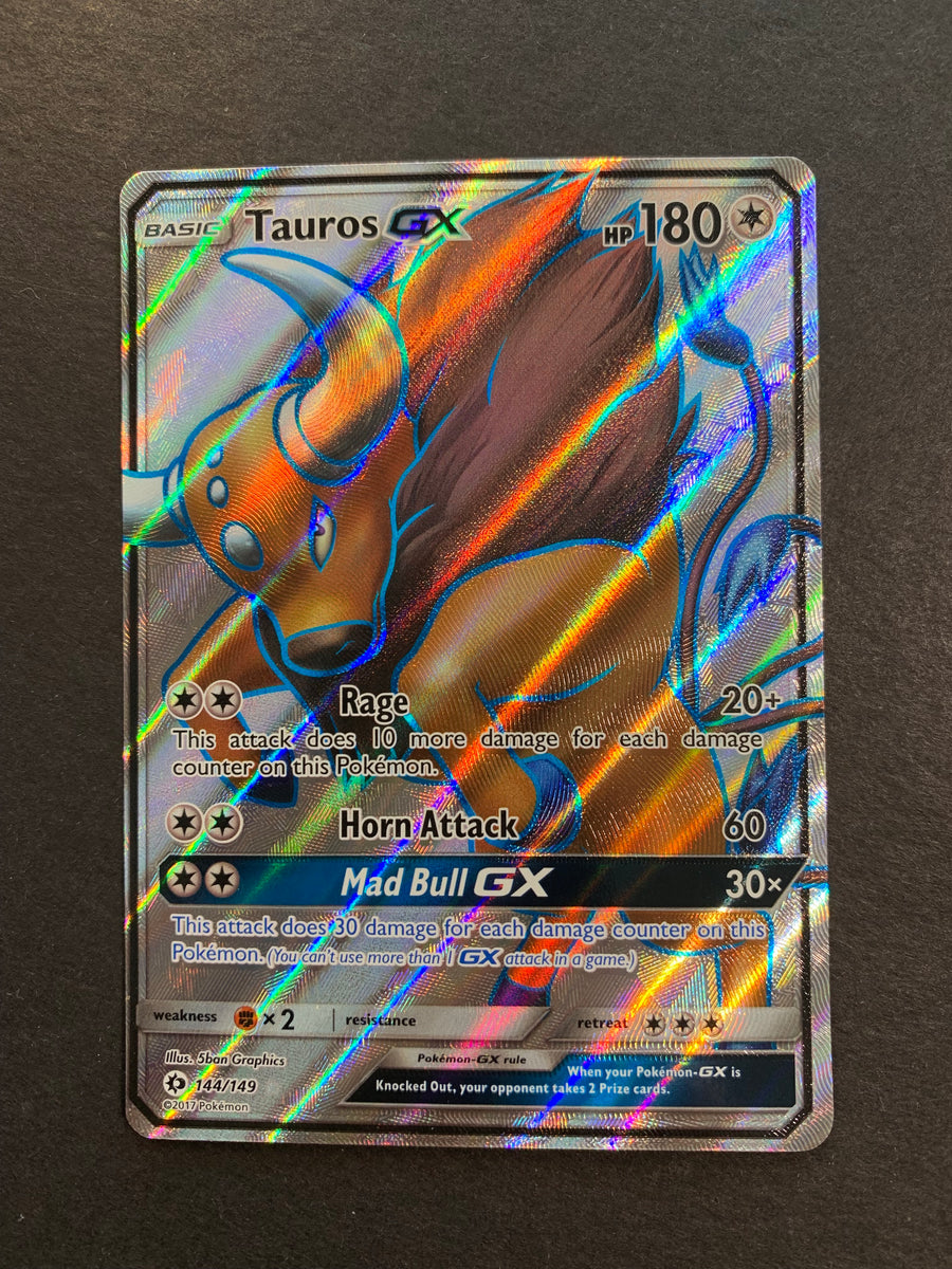Tauros GX - 144/149 Full Art Ultra Rare JAB Games13 Tauros GX - 144/149 Full Art Ultra Rare JAB Games13
