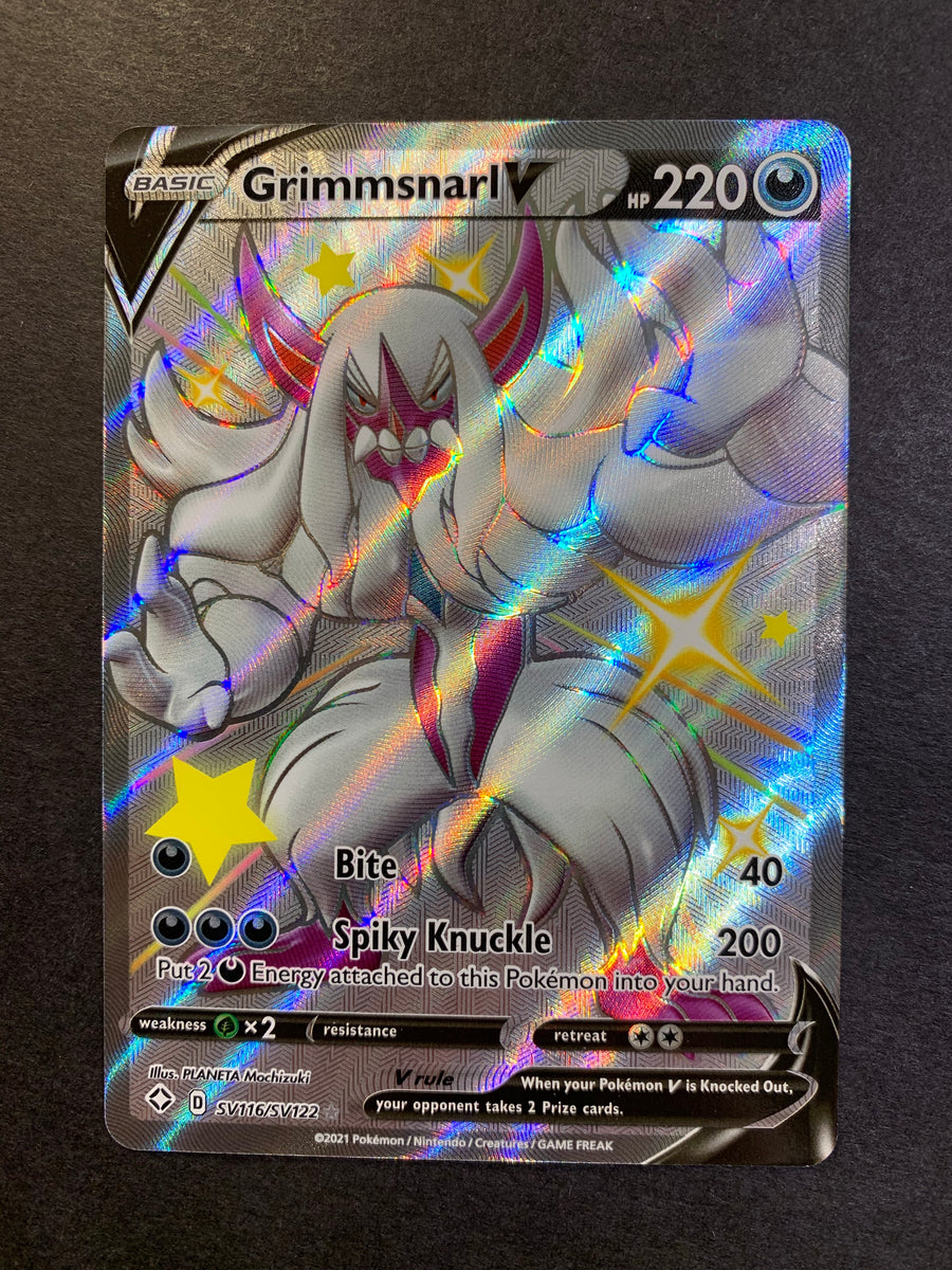 Grimmsnarl V - SV116/SV122 Shiny Full Art Ultra Rare