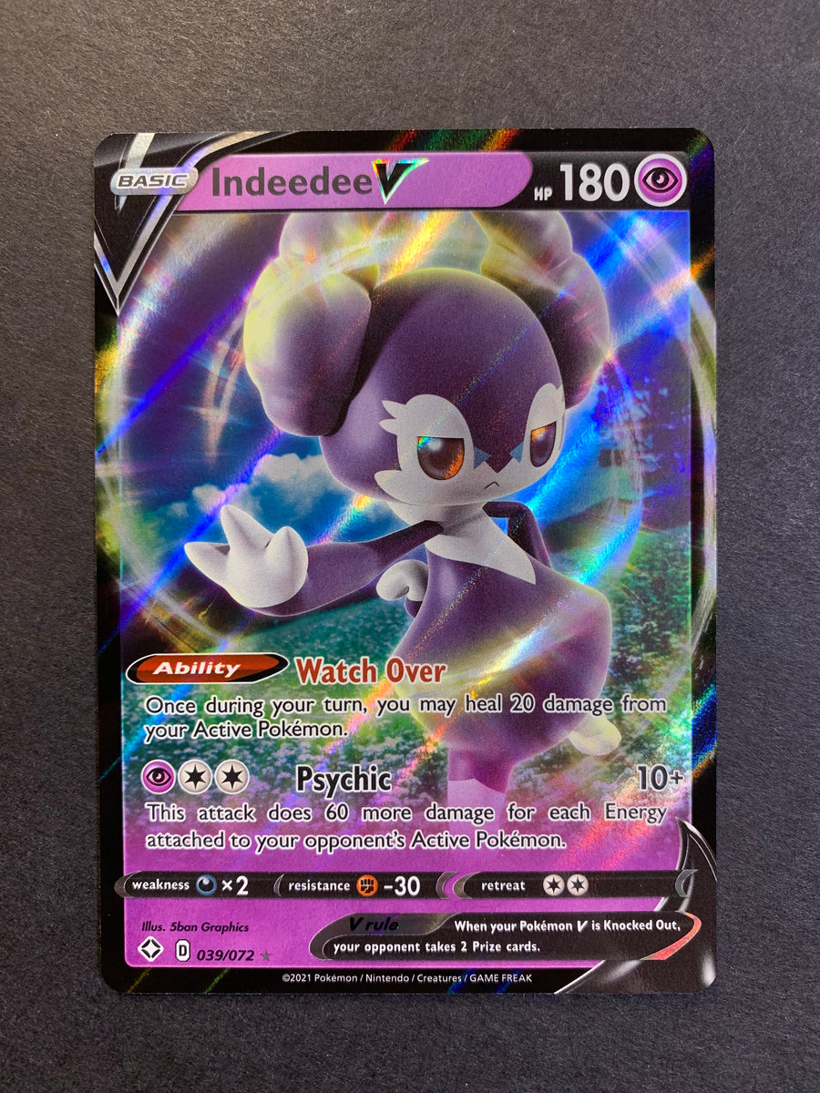Indeedee V - 039/072 Ultra Rare - Shining Fates JAB Games13 Indeedee V - 039/072 Ultra Rare - Shining Fates JAB Games13