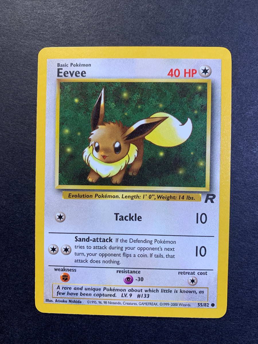 Eevee - 55/82 Team Rocket Set – JAB Games13