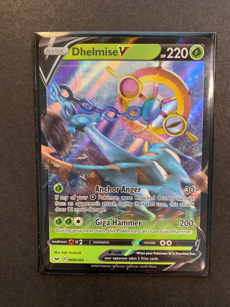 dhelmise v pokemon card value - 009/202 Ultra Rare [1GG] Giga Hammer (200) 2024 Pokemon Japanese Sv8a-terastal PAX Device:Galaxy S25 Ultra