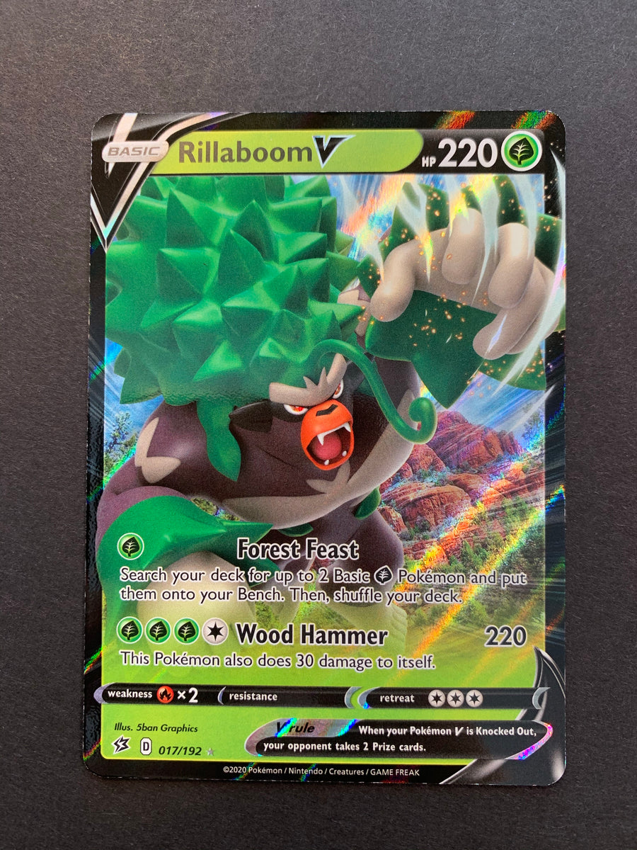 rillaboom pokemon card price Rillaboom V - 017/192 Ultra Rare
