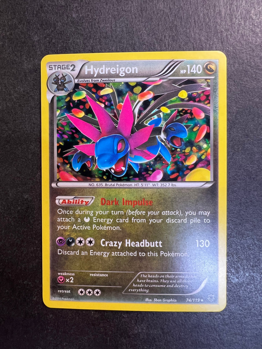 Hydreigon - 74/119 Cosmos Holo Rare Promo JAB Games13 Hydreigon - 74/119 Cosmos Holo Rare Promo JAB Games13