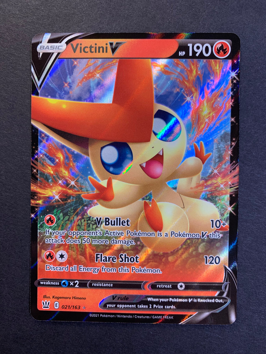 victini v pokemon card value Japan Pop Mart Wx2 / None / 2 Artist Victini Card Prices & Value