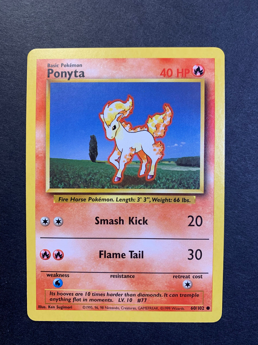 pokemon ponyta card value Ponyta