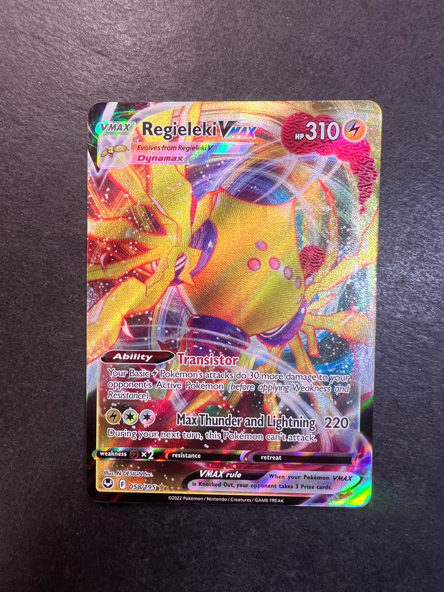 Regieleki VMax - 058/195 Full Art Ultra Rare