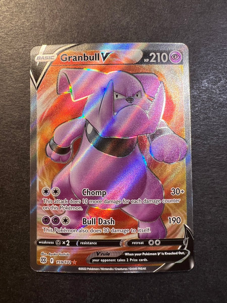 Granbull V - 159/172 Full Art Ultra Rare - Brilliant Stars JAB Games13 Granbull V - 159/172 Full Art Ultra Rare - Brilliant Stars JAB Games13