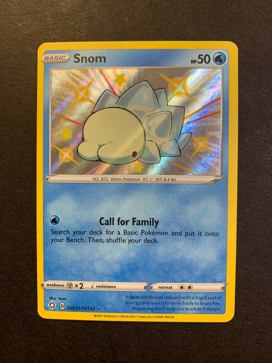 Snom - SV033/SV122 Shiny Holo Rare - Shining Fates JAB Games13 Snom - SV033/SV122 Shiny Holo Rare - Shining Fates JAB Games13