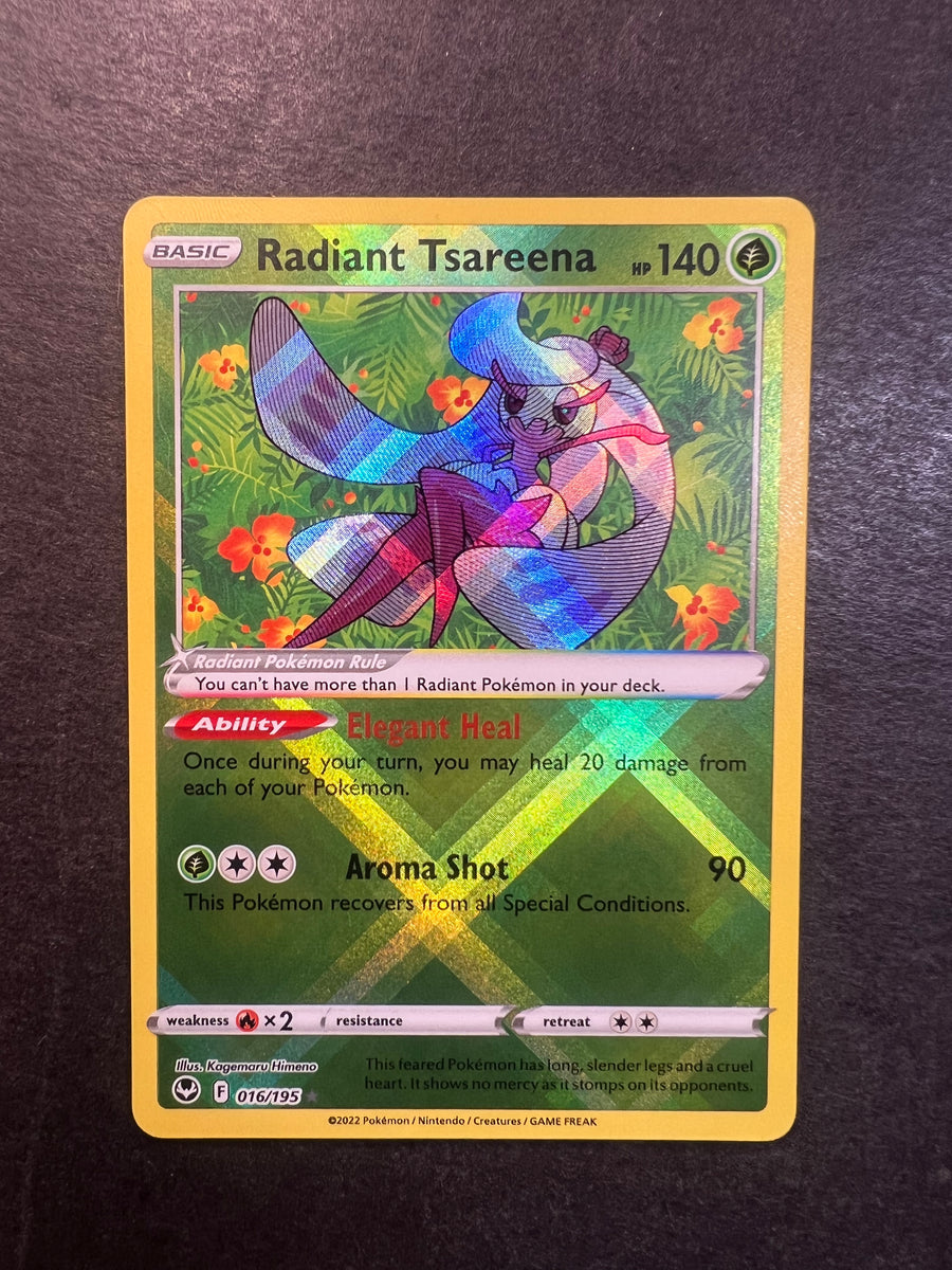 Radiant Alakazam/Radiant Jirachi/Radiant Tsareena - Silver Tempest 3 Card  Lot - 059/195-120/195