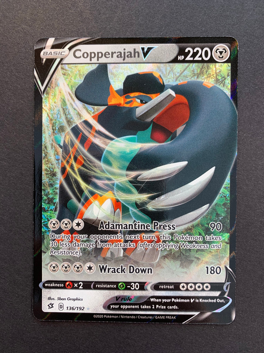 copperajah pokemon card price Copperajah V - 136/192 Ultra Rare