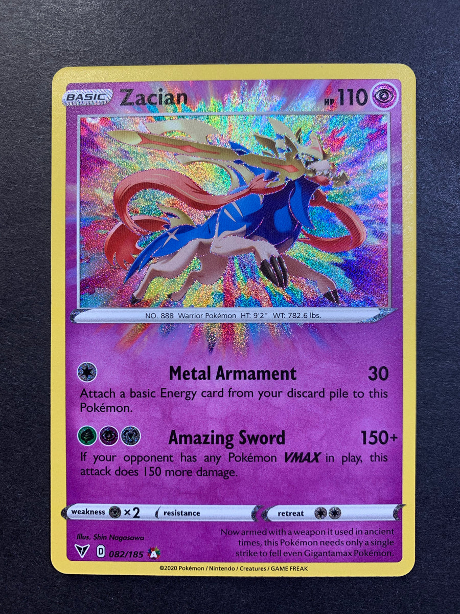 Zacian - 082/185 Ultra Amazing Rare - Vivid Voltage JAB Games13 Zacian - 082/185 Ultra Amazing Rare - Vivid Voltage JAB Games13