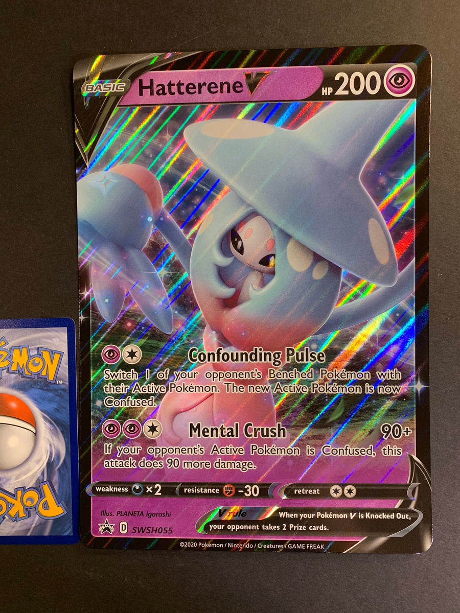 Jumbo/Oversized Hatterene V - SWSH055 Ultra Rare Promo Card JAB Games13 Jumbo/Oversized Hatterene V - SWSH055 Ultra Rare Promo Card JAB Games13