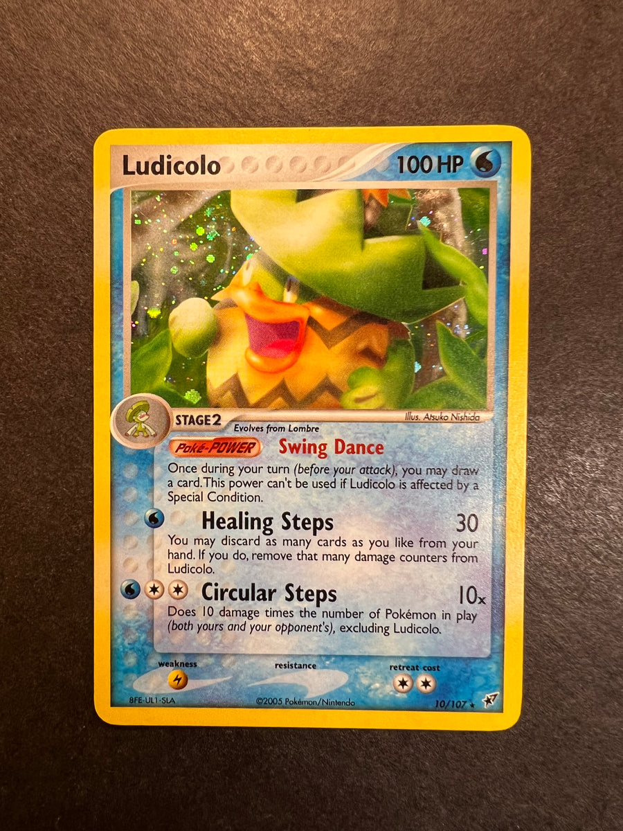 Ludicolo - 10/107 Holo Rare - Ex Deoxys JAB Games13 Ludicolo - 10/107 Holo Rare - Ex Deoxys JAB Games13