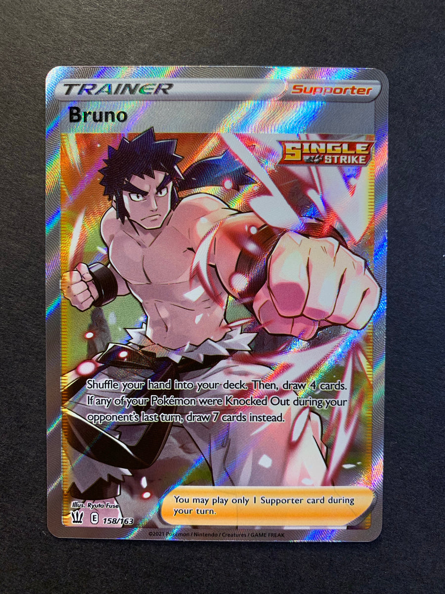 Bruno - 158/163 Full Art Ultra Rare Trainer