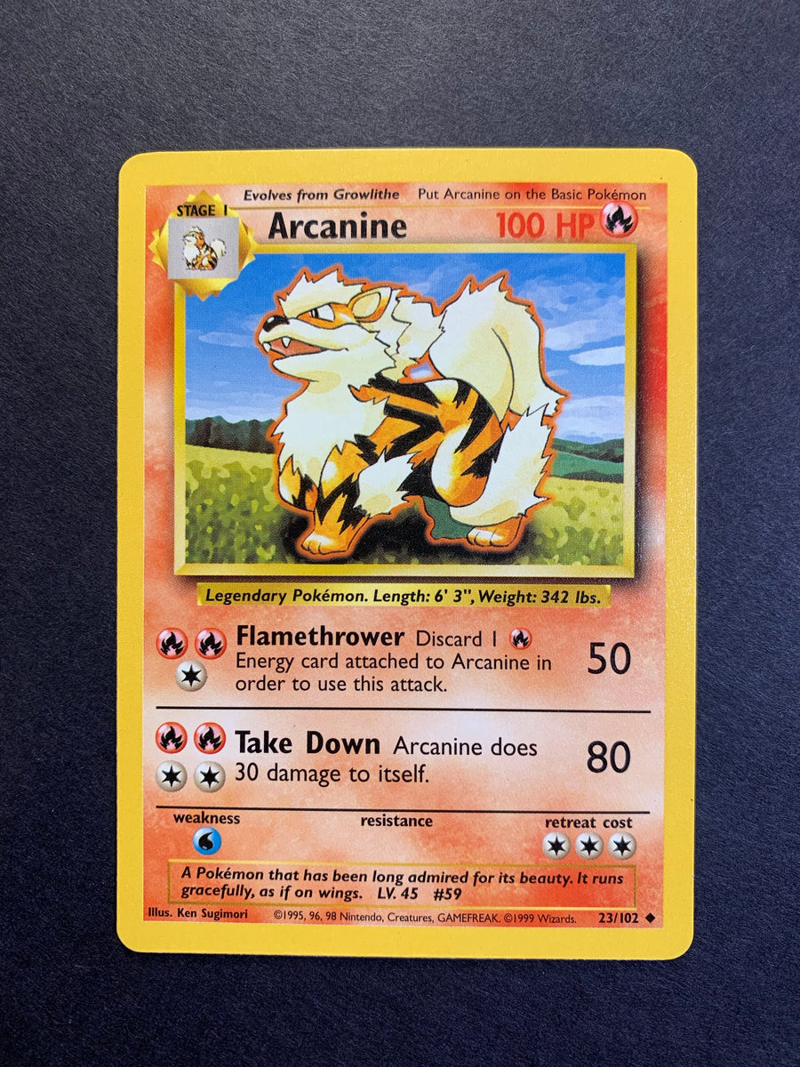 arcanine break pokemon card value Arcanine