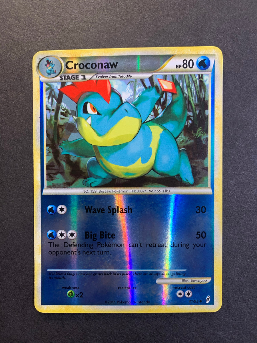 Croconaw - 41/95 Reverse Holo