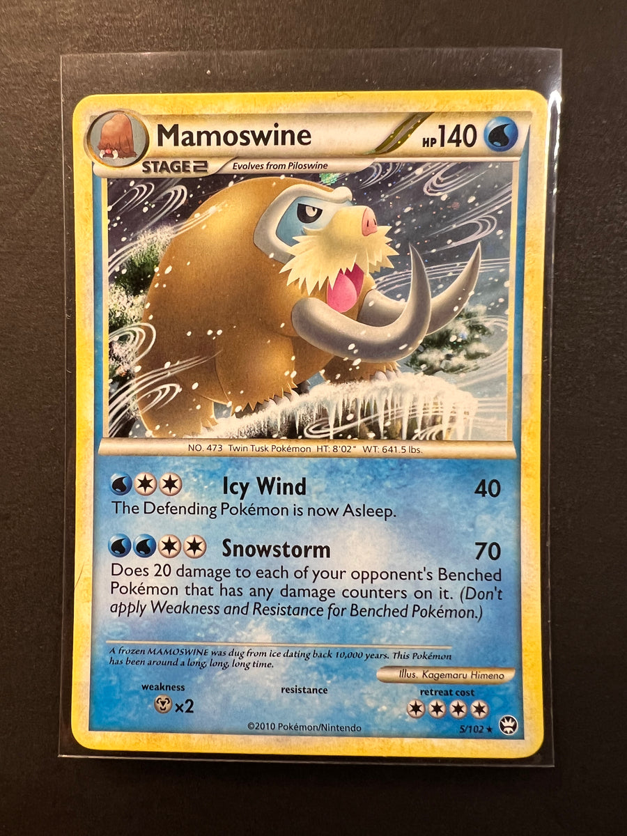 Mamoswine - 5/102 Holo Rare