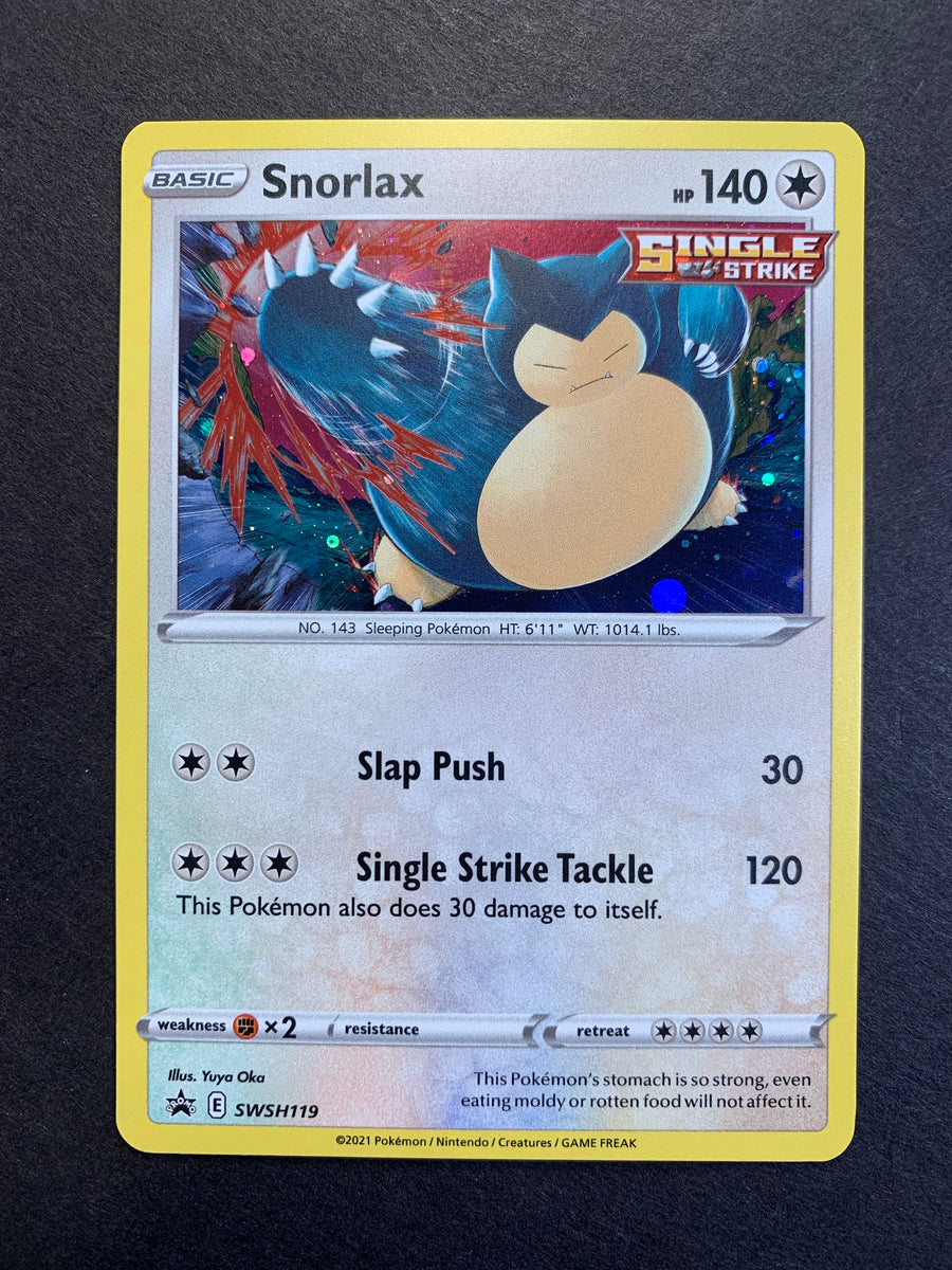 Snorlax - SWSH119 Holo Rare Promo - Chilling Reign JAB Games13 Snorlax - SWSH119 Holo Rare Promo - Chilling Reign JAB Games13